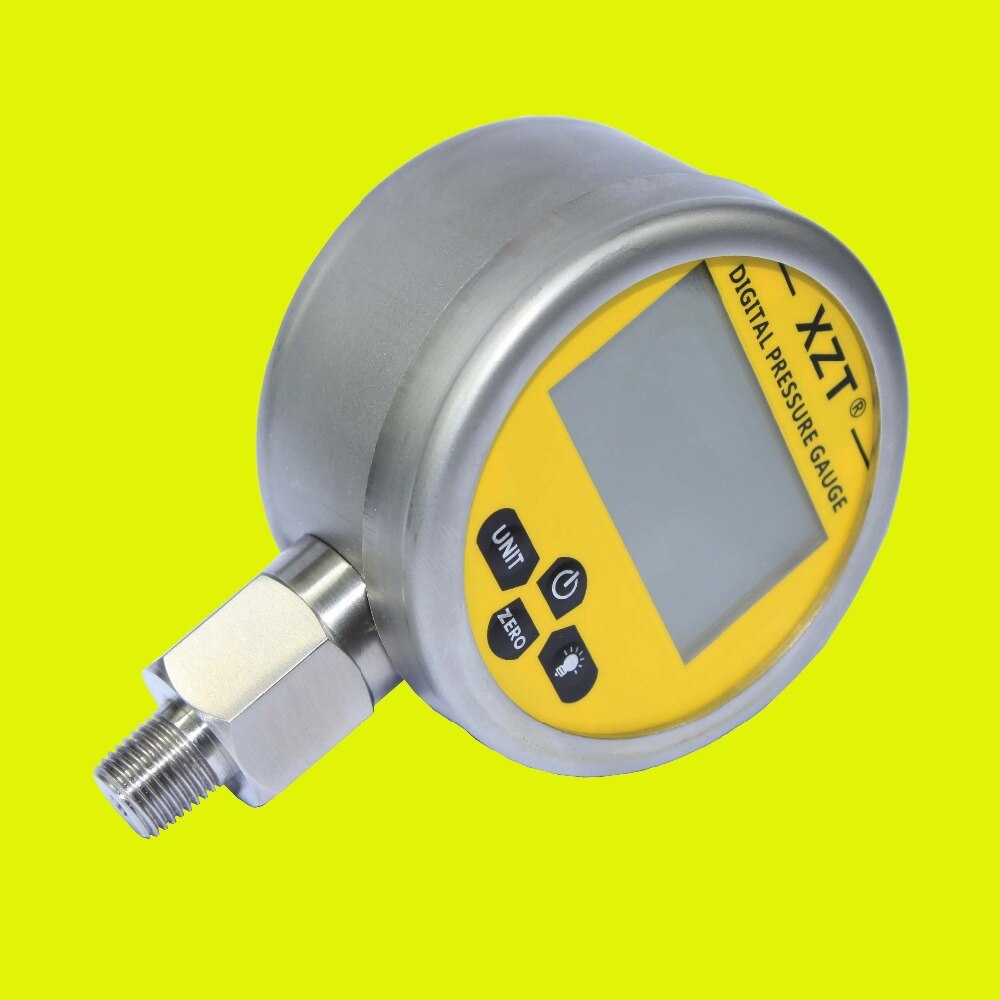 Xzt 디지털 유압 압력 게이지 80mm-400bar/6000psi-npt1/4